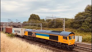 Plenty of Action During 6hour Visit to Crewe Basford Hall Junction “Casey Lane” 12th July 2022 [upl. by Wylen541]