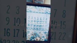 How I print my calendar for my photo frame freeprintable bulletjournal planwithme calendar how [upl. by Pond]