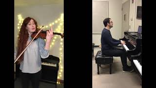 Salut d’Amour  Elgar  Tara McNeill  Violin and Alexander Bernstein  Piano [upl. by Eiboh419]