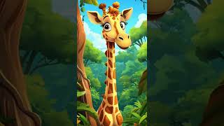 Giraffe Cartoon Animation shorts youtubeshorts viralshort cartoon giraffe [upl. by Glynias]