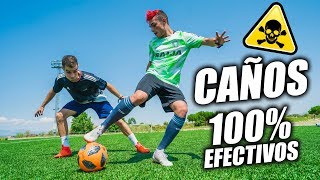 CAÑOS 100 EFECTIVOS PARA HUMILLAR A TU RIVAL  Como hacer CañosTúneles en el fútbol [upl. by Johannah]