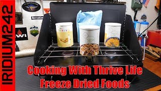 Cooking With Thrive Life Freeze Dried Foods [upl. by Berglund626]