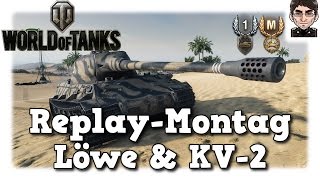 World of Tanks  Löwe amp KV2 Buff und HD mit 917 deutsch  Replay [upl. by Carolyn]