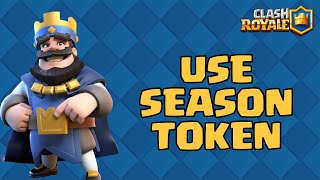 How to Use Season Token in Clash Royale 2024  Clash Royale Tutorial [upl. by Monia]