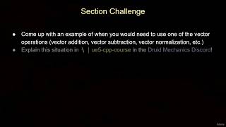 03 Vectors Rotators and Trigonometry 10 Section 3 Challenge UE 5 C UGDC [upl. by Fillender]