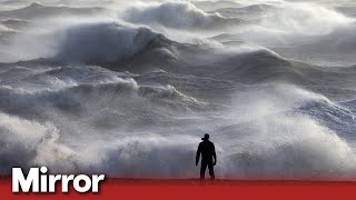 Danger to life ‘likely’ in Storm Ashley’s 80mph winds Met Office warns [upl. by Silevi]