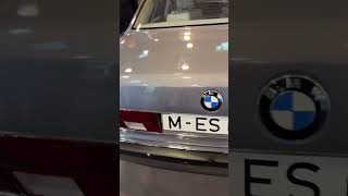 BMW E32 concept on Techno Classical show 2024 [upl. by Nautna]