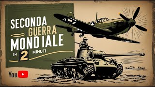 2 Minuti per Capire la Seconda Guerra Mondiale [upl. by Aicenra]