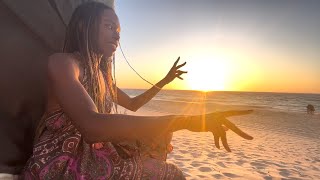 ASMR SLEEP Hypnosis to Fully Relax your mind SUNSET Healing Meditation hand movement [upl. by Gipsy]