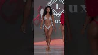 Mayra Calderon in SlowMotion  LUXE Living Fashions 2024  Miami Swim Week [upl. by Nnayllehs]