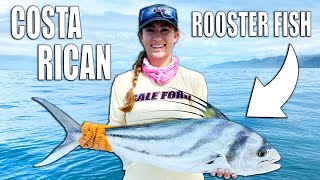 Insane Inshore Fishing in Costa Rica for Rooster Fish [upl. by Llewoh]