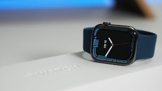 Apple Watch Series 7 Unboxing Setup and First Look [upl. by Ariday]