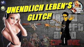 GTA 5 ONLINE  UNENDLICH LEBEN s GLITCH ★ für MISSIONEN ★ PS4 XBOX German Tutorial [upl. by Pepin]