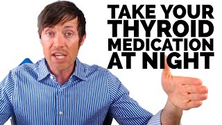 Take Your Thyroid Medication At Night Heres Why [upl. by Inalem515]