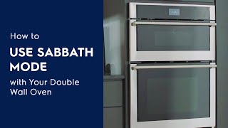 How to Use Sabbath Mode with Your Double Wall Oven [upl. by Ecyt]