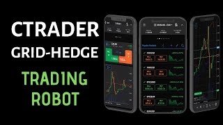 cTrader GridHedge Trading Strategy [upl. by Auhs]