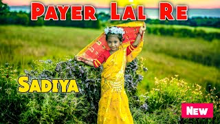 Payer lal re  পেয়ার লাল রে  Sadiya  Bangla new dance video  Tiktok viral dance [upl. by Ahsietal]