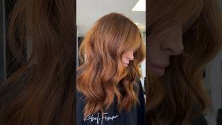 Copper refresh using Moroccanoil Color Calypso 🧡 copperhair hairinspiration hairinspo [upl. by Cordle]