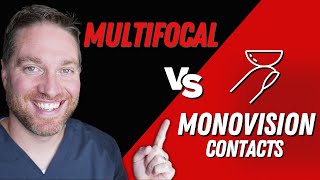 Multifocal VS Monovision Contacts  Contacts For Presbyopia [upl. by Onit919]