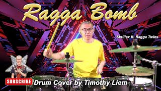 Skrillex ft Ragga Twins  Ragga Bomb Drum Cover [upl. by Ykceb863]