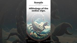 Mythology of the zodiac sign SCORPIO [upl. by Eimor]