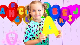 Chanson ABC anglais  Apprendre lalphabet anglais pour les enfants avec Diana [upl. by Buchbinder]