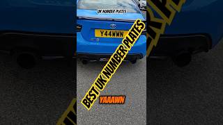 Best UK Number Plates Episode 13 numberplates uknumberplates privateplates numberplate ukcars [upl. by Navap886]