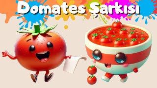 🍅Domates Şarkısı 🍅 Sebzeleri Öğreniyoruz🌟 [upl. by Nica]