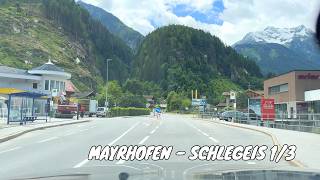 Mayrhofen to Schlegeis  Stausee driving pt 13 [upl. by Zoellick]