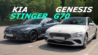 New 2024 Genesis G70 vs Kia Stinger quotDead and Alivequot [upl. by Avilys323]