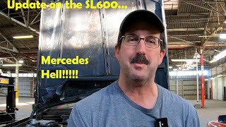 Update on the 1994 Mercedes R129 SL600 Stuck in Mercedes Hell as MANY things are broken [upl. by Asatan]