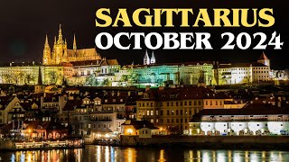 Sagittarius October 2024 Tarot Reading 🎯 Deep Insights Predictions amp FREE Oracle Card Reading 🔮 [upl. by Kcirreg]