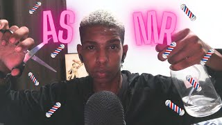 ASMR CORTANDO seu CABELO 💈✂ 😪 [upl. by Nyladnarb]