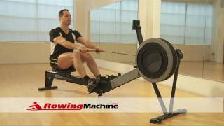 Rowing Machine Technique  Different Grips [upl. by Ardnasirk]