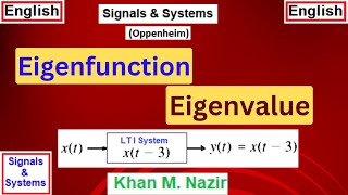 Example 31  Eigenfunction amp Eigenvalue  Response of LTI System to Complex Exponential [upl. by Aihpledalihp]