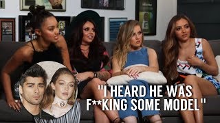 Little Mix shading Zayn Malik and Gigi Hadid for 4 minutes [upl. by Yddur]