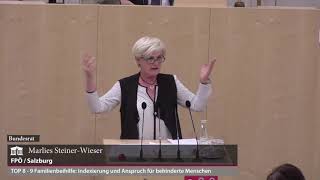 Marlies SteinerWieser  Indexanpassung der Familienbeihilfe  8112018 [upl. by Lenroc]