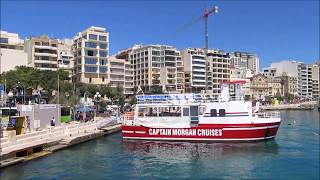 Sliema  Valletta Ferry Malta [upl. by Airda]