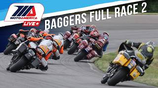 Mission King of the Baggers Race 2 at Brainerd 2024  FULL RACE  MotoAmerica [upl. by Town]