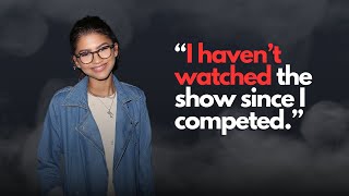 Zendaya Admits She Hasn’t Watched ‘Dancing With the Stars’ Since 2013 [upl. by Renee]