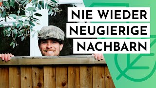 10 Tipps für mehr Sichtschutz und Privatsphäre im Garten [upl. by Ken]