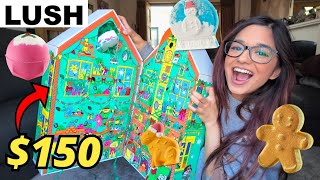 UNBOXING THE BEST ADVENT CALENDAR YET  LUSH 2024 CALENDAR [upl. by Nirrac701]