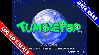 Tumblepop World 1CC  タンブル・ポップ Arcade [upl. by Aneehsram]