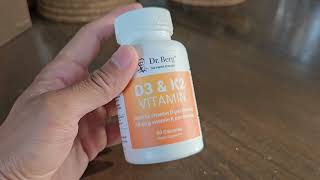 HONEST review of the Dr Berg Vitamin D3 amp K2 Supplements [upl. by Eniad]