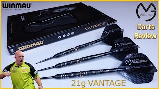 Winmau MVG Design VANTAGE Darts Review  Michael van Gerwen [upl. by Aniretak]