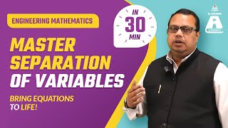 Mastering Separation of Variables in Engineering Mathematics  S Chand Academy [upl. by Marguerie]