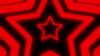 Black and Red Y2k Neon LED Lights Star Background  1 Hour Looped HD [upl. by Osmen615]