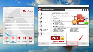 Agregar contraseñas a un fichero PDF para protegerlo con PDF Creator [upl. by Augusta]