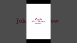 The Johari Window Model Explained for students johariwindow johariwindowmodel students learn [upl. by Darnok617]