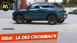 DS3 Crossback  élégance souplesse et confort [upl. by Odlonra]